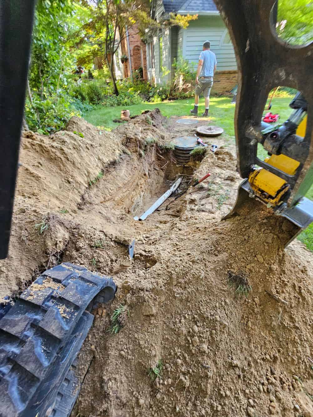 Excavation & Drain Field Replacement image